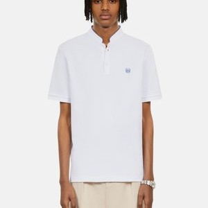 Basic T-shirt - white blue Basic T-shirt - white blue