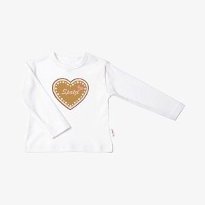 "SPATZL" - Long sleeved top - weiß "SPATZL" - Long sleeved top - weiß