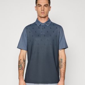 ENGINEERED PRINT - Polo shirt - caviar ENGINEERED PRINT - Polo shirt - caviar