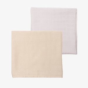 2 SET   - Muslin blanket - mehrfarbig