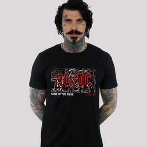 ACDC PREMIUM ROCK METAL MUSIK BAND FAN MERCH - Print T-shirt - black ACDC PREMIUM ROCK METAL MUSIK BAND FAN MERCH - Print T-shirt - black