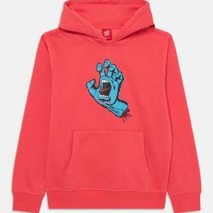 YOUTH SCREAMING HAND HOOD UNISEX - Sweatshirt - bright red YOUTH SCREAMING HAND HOOD UNISEX - Sweatshirt - bright red