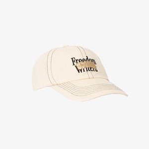 FREEDOM WRITERZ UNISEX - Cap - beige FREEDOM WRITERZ UNISEX - Cap - beige