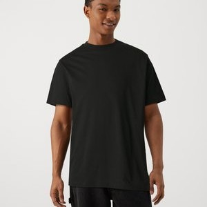 COLMAN SS O-NECK NOOS - Basic T-shirt - black