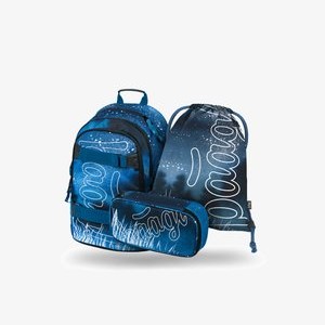 3 SET ERGONOMISCHE - School set - blau 3 SET ERGONOMISCHE - School set - blau
