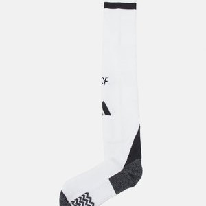 REAL MADRID HOME SOCK - Club wear - white REAL MADRID HOME SOCK - Club wear - white