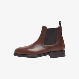 ELLA CHELSEA - Classic ankle boots - mittelbraun ELLA CHELSEA - Classic ankle boots - mittelbraun