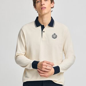 ANCHOR P - Polo shirt - ecru ANCHOR P - Polo shirt - ecru