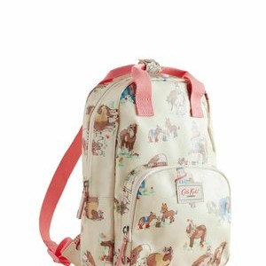 MEDIUM - School bag - cream donkeys MEDIUM - School bag - cream donkeys