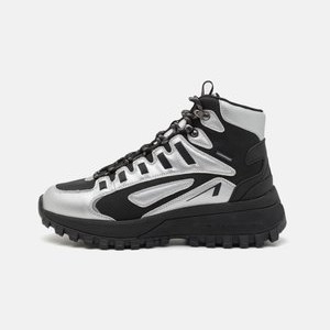 APAZE HIGHTOP UNISEX - High-top trainers - black/silver APAZE HIGHTOP UNISEX - High-top trainers - black/silver