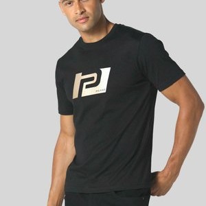 Print T-shirt - black Print T-shirt - black