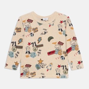 BADGES - Long sleeved top - wheat BADGES - Long sleeved top - wheat