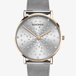 CELESTE - Watch - silver-coloured CELESTE - Watch - silver-coloured