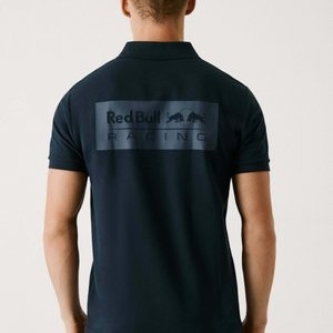 BOX LOGO PRINT - Polo shirt - dulwich blue