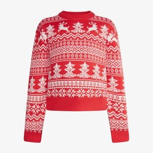 Jumper - rot/weiss Jumper - rot/weiss
