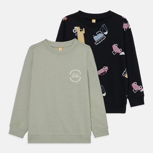 2 PACK - Sweatshirt - light green/black