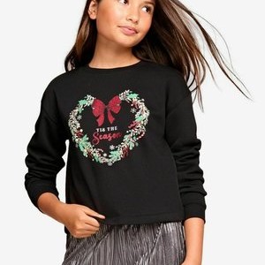 CHRISTMAS - REGULAR FIT - Sweatshirt - black CHRISTMAS - REGULAR FIT - Sweatshirt - black