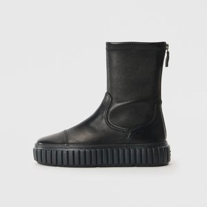 ZAP - Platform ankle boots - schwarz