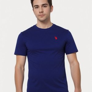 3 PACK KURZARM - Basic T-shirt - dunkelblau 3 PACK KURZARM - Basic T-shirt - dunkelblau