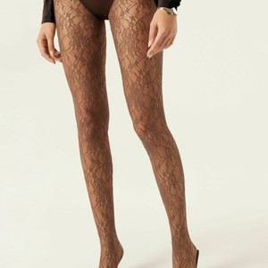 DELUXE SELECTION CAPSULE FLORAL - Tights - brown DELUXE SELECTION CAPSULE FLORAL - Tights - brown