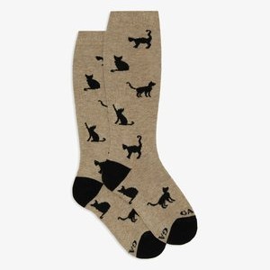 CAT MOTIF - Socks - biscotto CAT MOTIF - Socks - biscotto