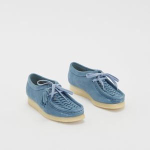 WALLABEE WEAVE - Lace-ups - powder blue WALLABEE WEAVE - Lace-ups - powder blue