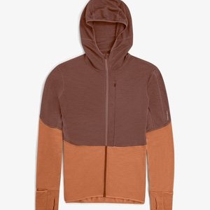 DESCENDER  - Fleece jacket - carob dusty clay cb