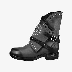 ELEGANTE ARCHE - Cowboy/biker ankle boot - anthracite grey ELEGANTE ARCHE - Cowboy/biker ankle boot - anthracite grey