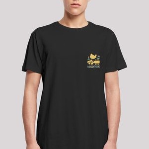 WOODSTOCK BRUST LOGO - Print T-shirt - black WOODSTOCK BRUST LOGO - Print T-shirt - black