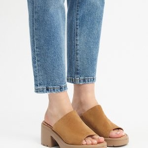 Heeled mules - Cognac Heeled mules - Cognac