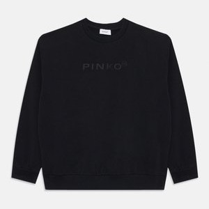 FELPA CON STAMPA TONO SU TONO - Sweatshirt - nero FELPA CON STAMPA TONO SU TONO - Sweatshirt - nero