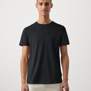 ALPHIS - Basic T-shirt - black ALPHIS - Basic T-shirt - black