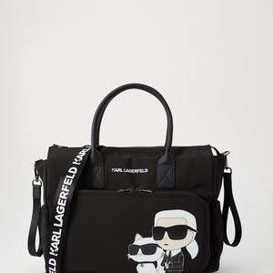 CHANGING BAG SET - Baby changing bag - black CHANGING BAG SET - Baby changing bag - black