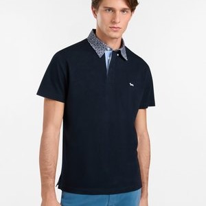 MEZZA MANICA - Polo shirt - blu scuro MEZZA MANICA - Polo shirt - blu scuro