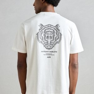 RELAXED FIT LOGO PRINT - Print T-shirt - white RELAXED FIT LOGO PRINT - Print T-shirt - white