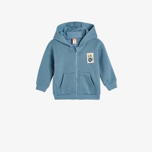 Zip-up sweatshirt - blue Zip-up sweatshirt - blue