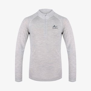 ZIP - Long sleeved top - light grey