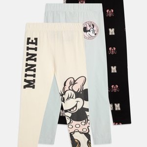 3 PACK - Leggings - Trousers - black