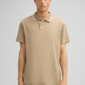 Polo shirt - beige Polo shirt - beige