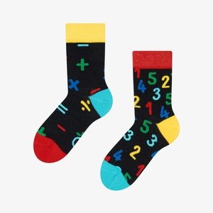1 PAAR MIT 2 UNTERSCHIEDLICHEN DESIGNS MOTIV ZAHLEN - Socks - mehrfarbig 1 PAAR MIT 2 UNTERSCHIEDLICHEN DESIGNS MOTIV ZAHLEN - Socks - mehrfarbig