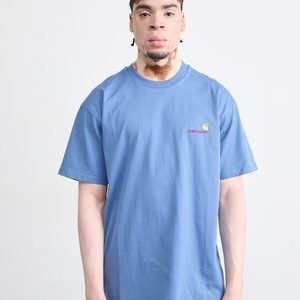 AMERICAN SCRIPT - Basic T-shirt - sorrent AMERICAN SCRIPT - Basic T-shirt - sorrent