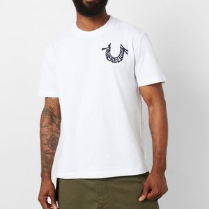 WARPED TR TEE - Print T-shirt - white WARPED TR TEE - Print T-shirt - white