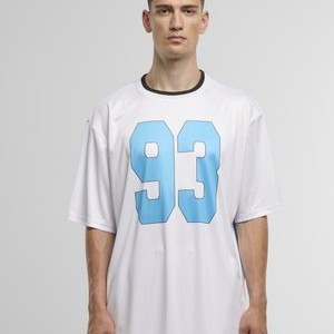 BASELINE - Print T-shirt - bright white/aquarius BASELINE - Print T-shirt - bright white/aquarius