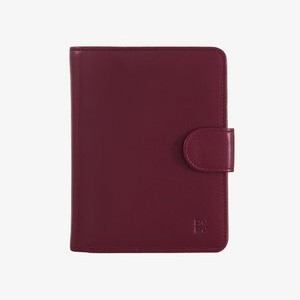 RFID BLOCKING COLOURED DESIGN WITH ZIPPER COIN POCKET SNAP CLOSURE CREDIT CARD HOLDERS - Wallet - burgundy RFID BLOCKING COLOURED DESIGN WITH ZIPPER COIN POCKET SNAP CLOSURE CREDIT CARD HOLDERS - Wallet - burgundy