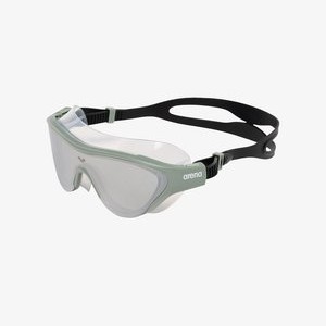 THE ONE MASK MIRROR - Goggles - silver jade black THE ONE MASK MIRROR - Goggles - silver jade black