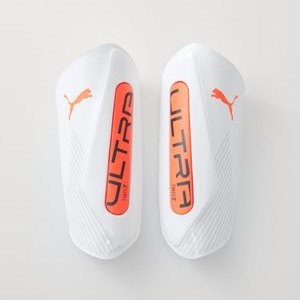 ULTRA TWIST SLEEVE UNISEX - Shin pads - white/glowing red ULTRA TWIST SLEEVE UNISEX - Shin pads - white/glowing red