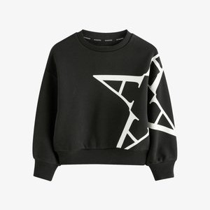 CYGNI GRAPHIC - Sweatshirt - black a star CYGNI GRAPHIC - Sweatshirt - black a star