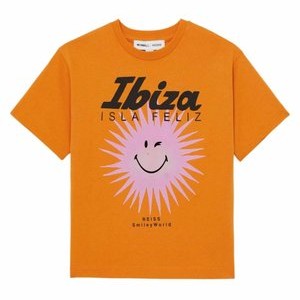 BRUNO - Print T-shirt - orange BRUNO - Print T-shirt - orange