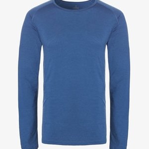 PURE - Long sleeved top - denim PURE - Long sleeved top - denim