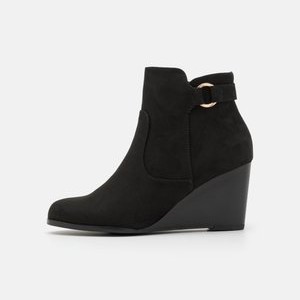 Wedge Ankle Boots - black Wedge Ankle Boots - black